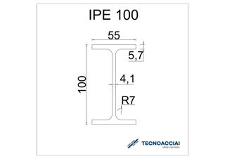 Immagine di S275JR IPE 100