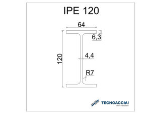 Immagine di S275JR IPE 120