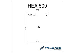 Immagine di S275JR HEA 500