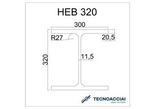 Immagine di S355J2 HEB 320