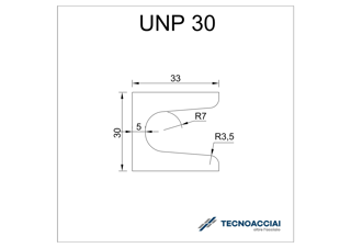 Immagine di S275JR UNP 30X33