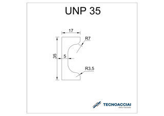 Immagine di S275JR UNP 35X17