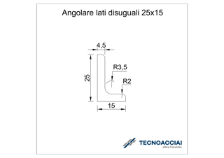 Immagine di S275JR LAMINATO ELLE 25X15X4,5