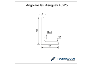 Immagine di S275JR LAMINATO ELLE 40X25X5