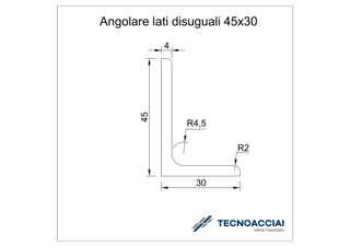 Immagine di S275JR LAMINATO ELLE 45X30X4