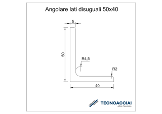 Immagine di S275JR LAMINATO ELLE 50X40X5