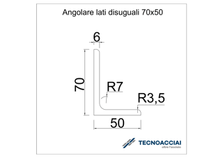 Immagine di S275JR LAMINATO ELLE 70X50X6