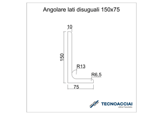 Immagine di S275JR LAMINATO ELLE 150X75X10
