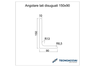 Immagine di S275JR LAMINATO ELLE 150X90X10