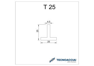 Immagine di S275JR LAMINATO T 25X4,5