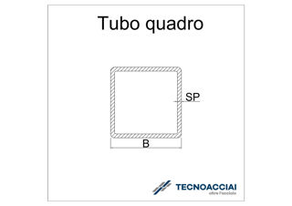 Immagine di TUBO ZINCATO QUADRO 15X15X1,5