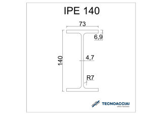 Immagine di S275JR IPE 140