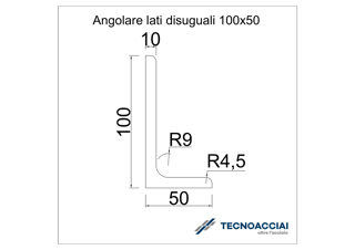 Immagine di S275JR LAMINATO ELLE 100X50X10