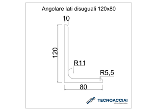 Immagine di S275JR LAMINATO ELLE 120X80X10