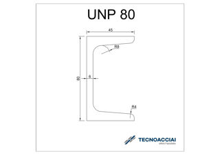 Immagine di S275JR UNP 80