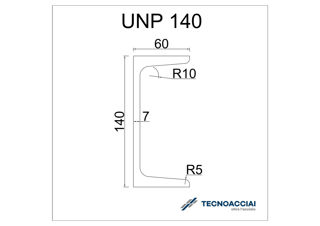 Immagine di S275JR UNP 140 L12m