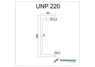 Immagine di S275JR UNP 220 L12m