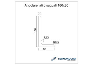 Immagine di S275JR LAMINATO ELLE 160X80X10