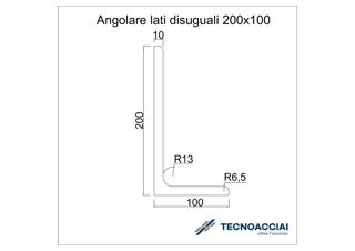 Immagine di S275JR LAMINATO ELLE 200X100X10