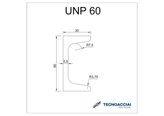 Immagine di S275JR UNP 60X30
