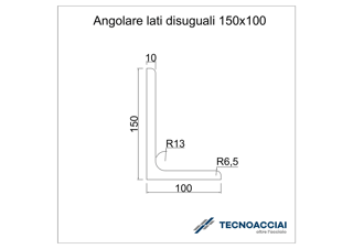 Immagine di S355J2 LAMINATO ELLE 150X100X10