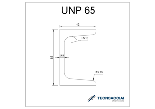 Immagine di S275JR UNP 65X42